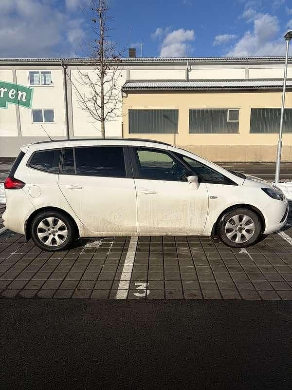 Gebraucht Opel Zafira Tourer Edition 136 PS (100 kW) 2014 Weiß Van / Kleinbus