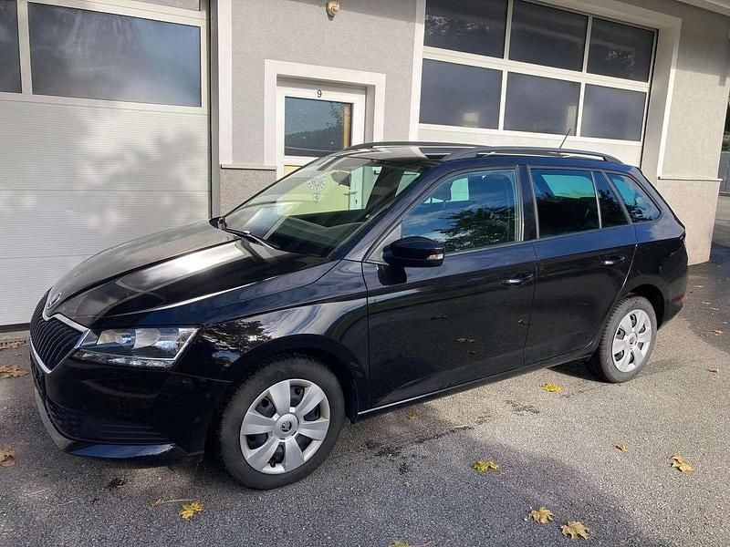 Gebraucht Skoda Fabia 75 PS (55 kW) 2019 Schwarz Kleinwagen