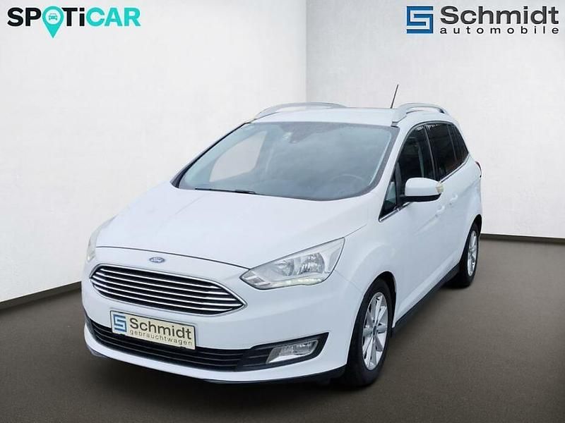 Weiß Gebraucht 2016 Ford Grand C-Max Titanium Van / Kleinbus | € 10.890 (Etwas zu teuer) - Bild 1/4