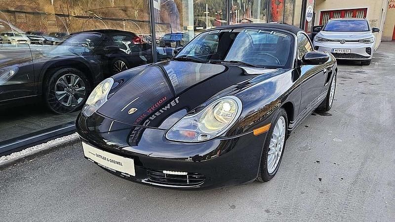 Gebraucht Porsche Boxster 220 PS (161 kW) 2001 Schwarz Cabrio