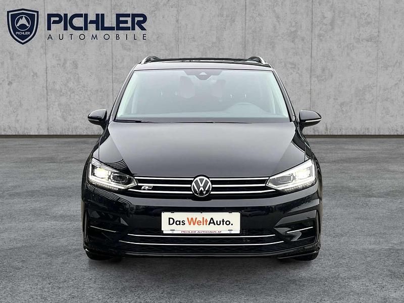 Neu VW Touran R-line 150 PS (110 kW) 2025 Schwarz  metallic Van / Kleinbus