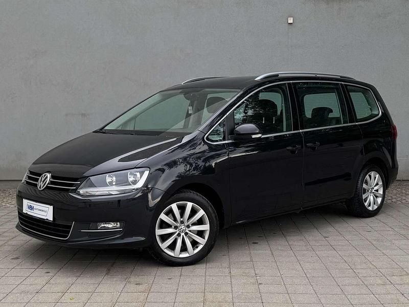 Gebraucht VW Sharan Highline 150 PS (110 kW) 2018 Schwarz Van / Kleinbus