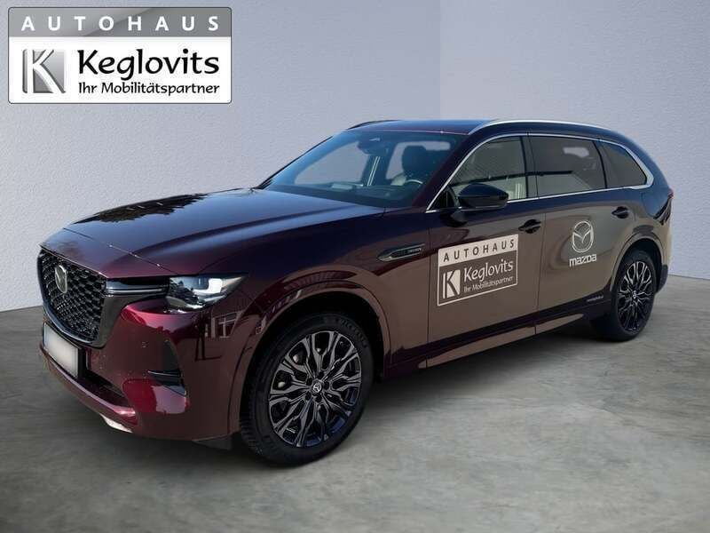 Gebraucht Mazda CX-80 Homura-Line 254 PS (186 kW) 2024 Dunkelrot  metallicperleffekt SUV