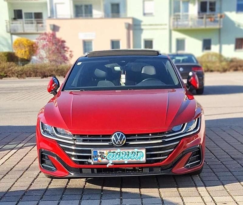 Rot Gebraucht 2021 VW Arteon R-line Coupé | € 31.500 (Fairer Preis) - Bild 1/4