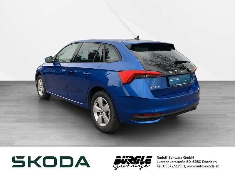 Gebraucht Skoda Scala Selection 115 PS (84 kW) 2024 Mittelblau  metallic Kleinwagen