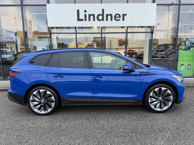 Gebraucht Skoda Enyaq iV 150 kW (204 PS) 2021 Mittelblau  normal SUV