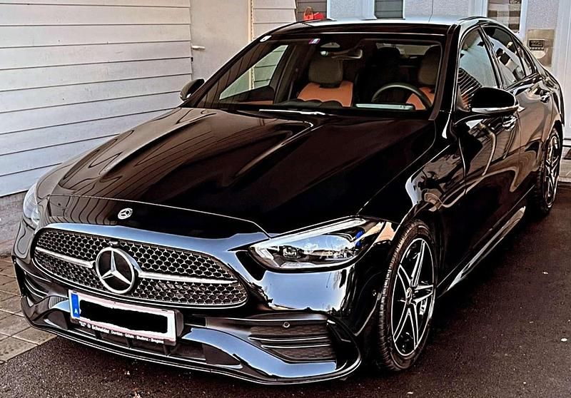 Gebraucht Mercedes C220 AMG 200 PS (147 kW) 2021 Schwarz Limousine