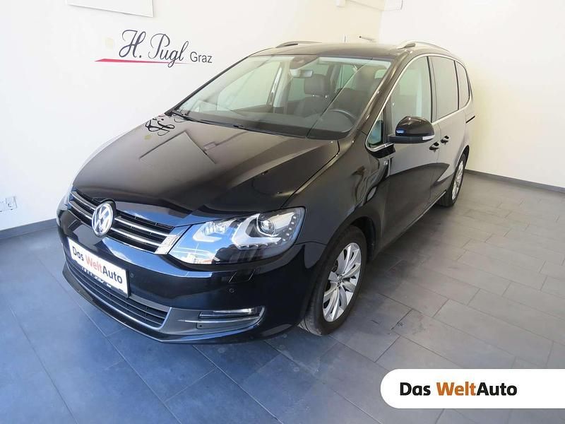Schwarz metallicperleffektno Gebraucht 2022 VW Sharan Business+ Van / Kleinbus | € 27.990 (Fairer Preis) - Bild 1/4