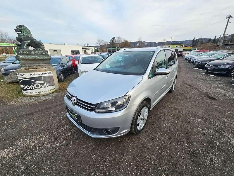 Gebraucht VW Touran Comfortline 105 PS (77 kW) 2010 Grau Van / Kleinbus