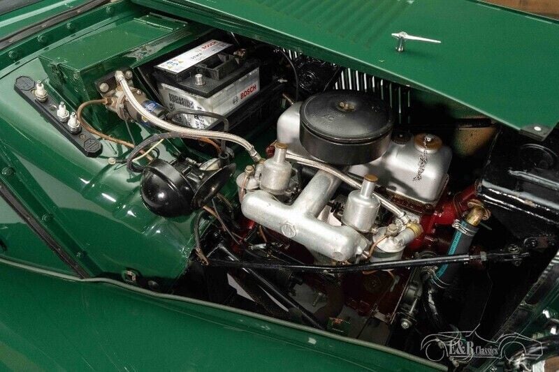 Gebraucht MG TD 60 PS (44 kW) 1952 Dunkelgrün Cabrio