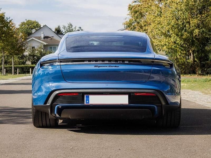 Gebraucht Porsche Taycan Turbo 459 kW (625 PS) 2021 Blau Limousine