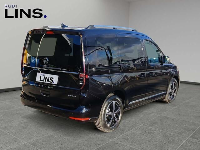 Neu VW Caddy Style 150 PS (110 kW) 2025 Schwarz  metallicperleffektno Van / Kleinbus