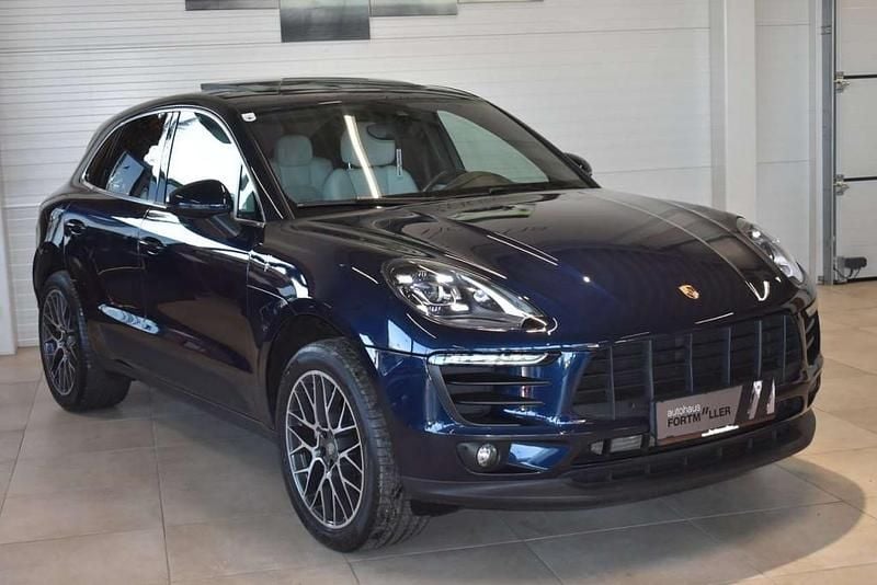 Gebraucht Porsche Macan S 258 PS (189 kW) 2017 Blau SUV
