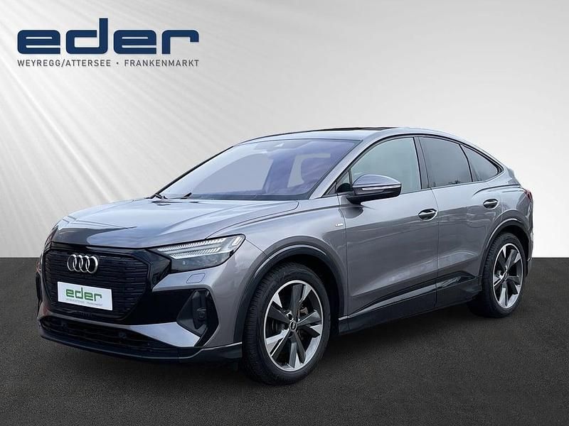 Mittelgrau metallic Gebraucht 2022 Audi Q4 Sportback e-tron SUV | € 34.990 (Fairer Preis) - Bild 1/4