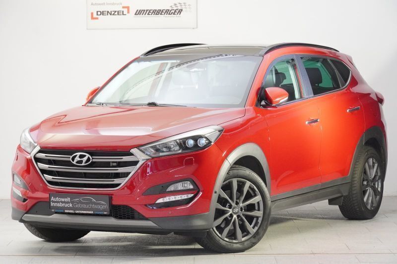 Gebraucht Hyundai Tucson 185 PS (136 kW) 2017 Rot fiery red  metallic SUV