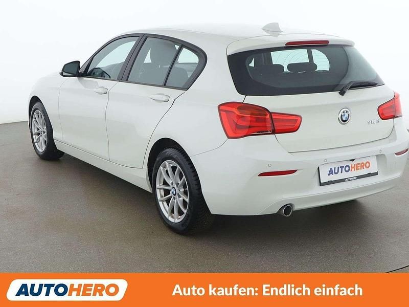 Gebraucht BMW 116 Advantage 116 PS (85 kW) 2018 Weiß Kleinwagen