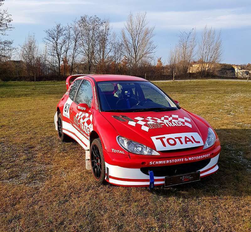 Verkauft Peugeot 206 WRC Replika Breit., gebraucht 2002, 92.000 km in  Eisenstadt