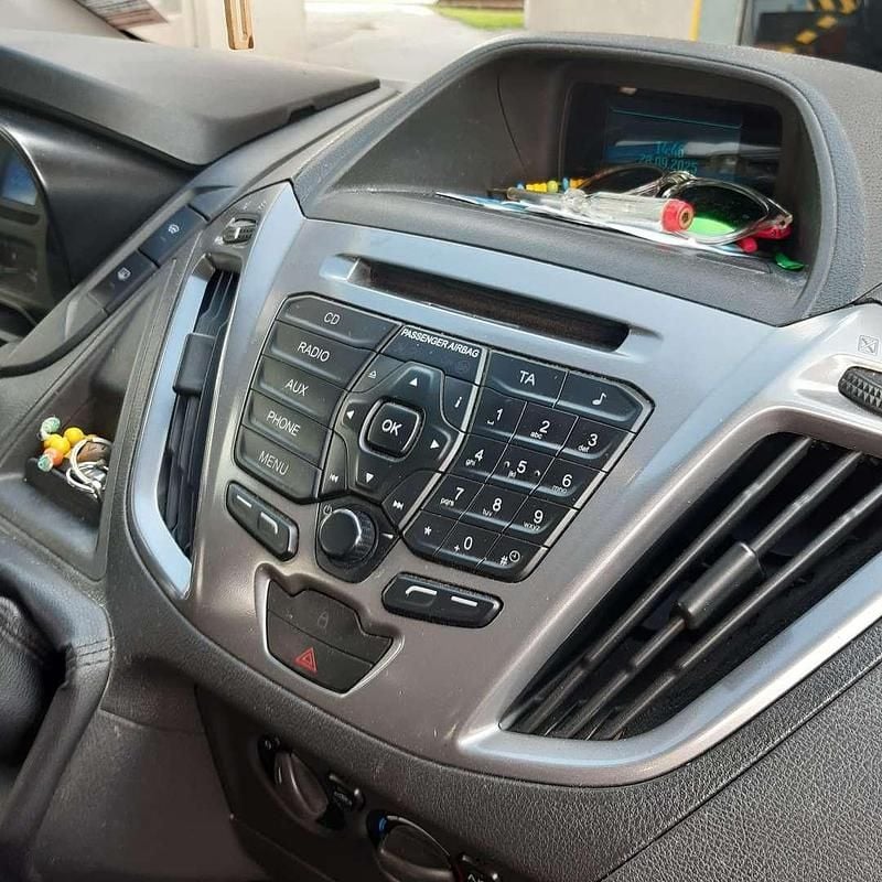 Gebraucht Ford Transit Custom 101 PS (74 kW) 2015 Weiß Van / Kleinbus