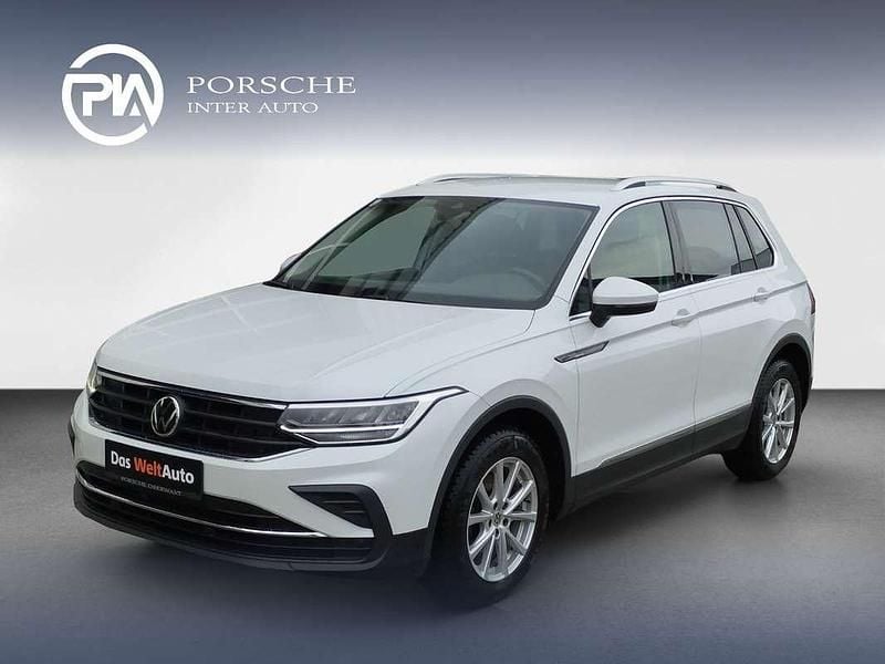 Gebraucht VW Tiguan Life 122 PS (89 kW) 2021 Weiss  metallicperleffekt SUV