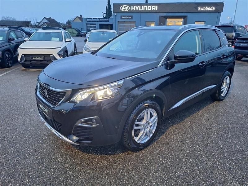 Gebraucht Peugeot 3008 Allure 131 PS (96 kW) 2018 Schwarz SUV
