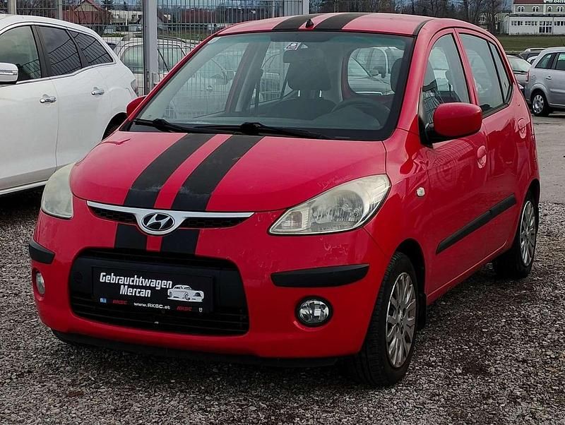 Gebraucht Hyundai i10 67 PS (49 kW) 2009 Rot Kleinwagen