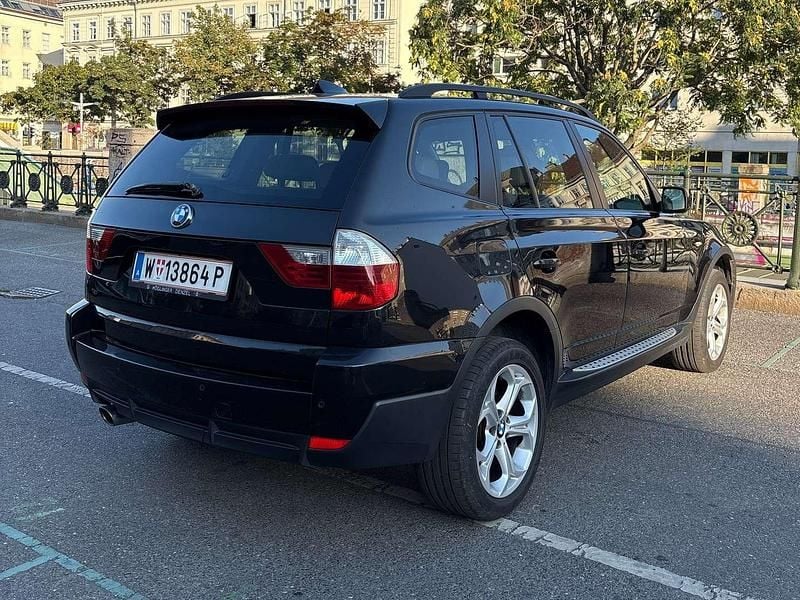 Gebraucht BMW X3 Sport Line 177 PS (130 kW) 2009 Schwarz SUV