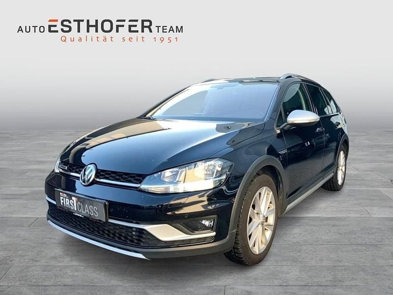 Schwarz metallicperleffektno Gebraucht 2020 VW Golf Alltrack Kombi | € 20.990 (Fairer Preis) - Bild 1/4