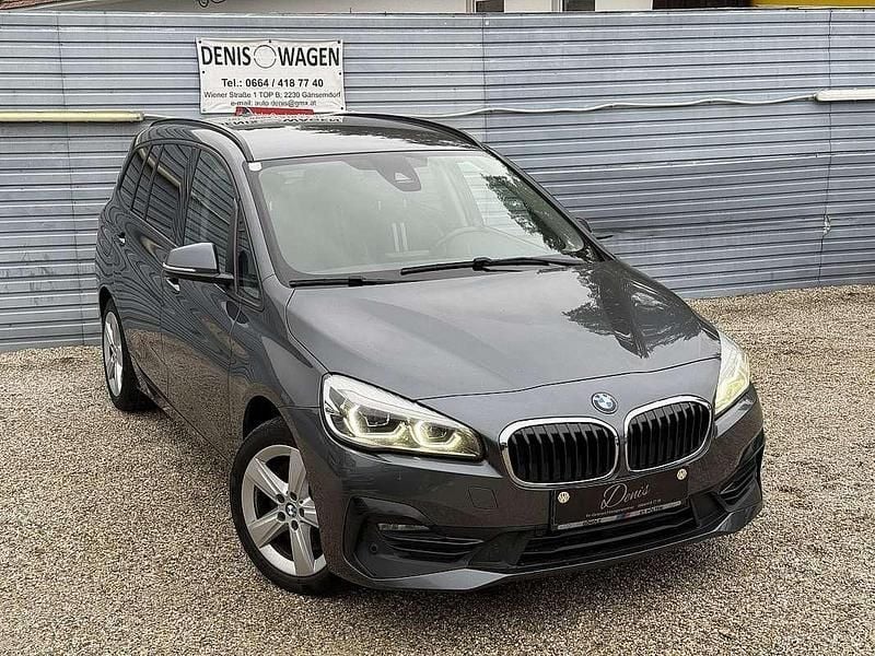 Schwarz Gebraucht 2019 BMW 218 Gran Tourer Sport Line Van / Kleinbus | € 14.490 (Fairer Preis) - Bild 1/4