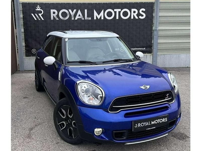 Blau Gebraucht 2014 Mini Cooper SD Countryman SUV | € 13.990 - Bild 1/4