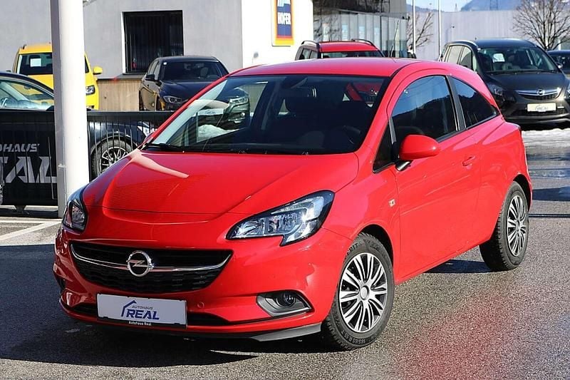 Rot Gebraucht 2017 Opel Corsa Cosmo Limousine | € 7.990 (Fairer Preis) - Bild 1/4