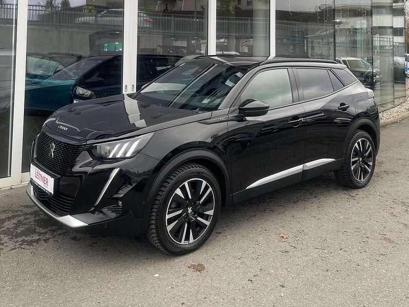 Schwarz Gebraucht 2020 Peugeot e-2008 GT SUV | € 19.950 (Etwas zu teuer) - Bild 1/4