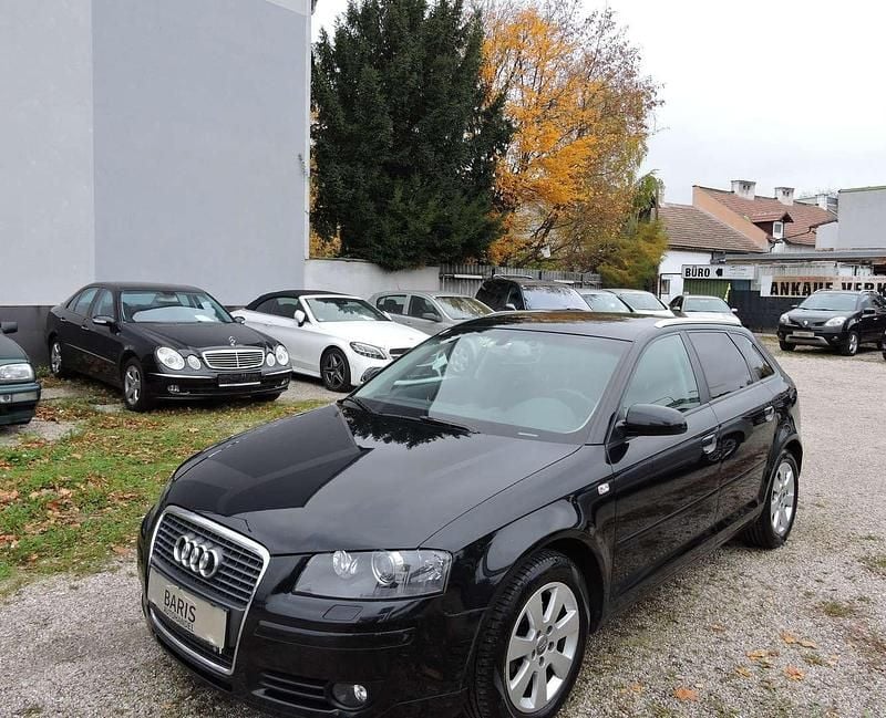 Gebraucht Audi A3 Ambiente 105 PS (77 kW) 2007 Schwarz Kleinwagen