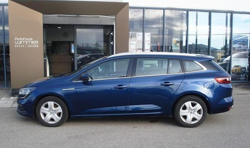 Gebraucht Renault Mégane GrandTour Intens 101 PS (74 kW) 2018 Blau Kombi