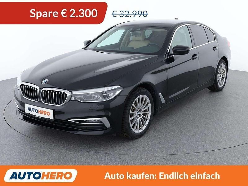 Gebraucht BMW 520 Luxury Line 190 PS (139 kW) 2019 Schwarz Limousine