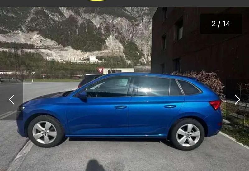 Gebraucht Skoda Scala Style 116 PS (85 kW) 2020 Blau Kleinwagen