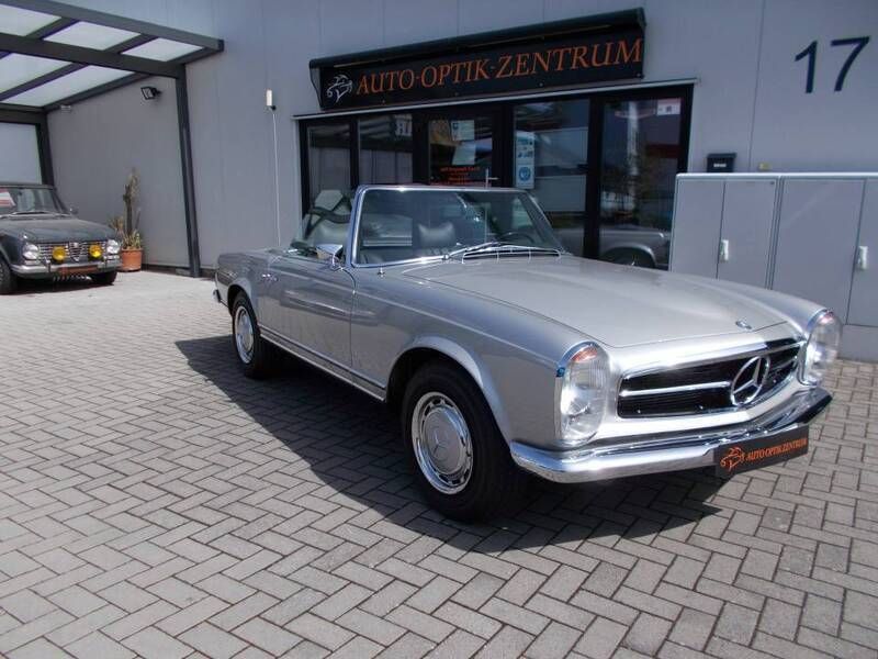 Gebraucht Mercedes SL280 170 PS (125 kW) 1968 Silber Cabrio