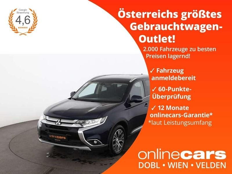 Blau Gebraucht 2016 Mitsubishi Outlander Plus SUV | € 17.990 (Guter Preis) - Bild 1/4