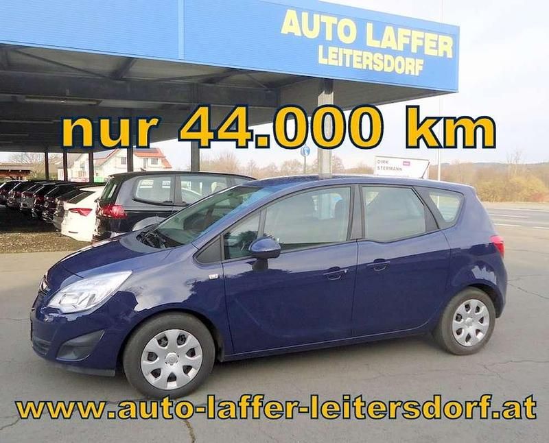 Gebraucht Opel Meriva Selection 101 PS (74 kW) 2013 Blau Van / Kleinbus