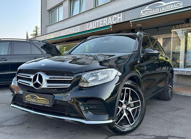 Gebraucht Mercedes GLC220 AMG line 170 PS (125 kW) 2016 Schwarz SUV