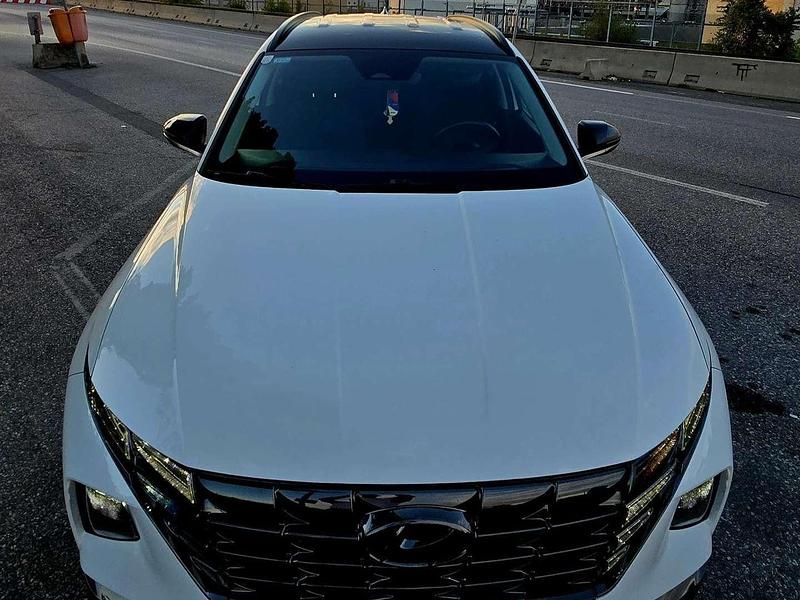 Gebraucht Hyundai Tucson 150 PS (110 kW) 2022 Weiß SUV