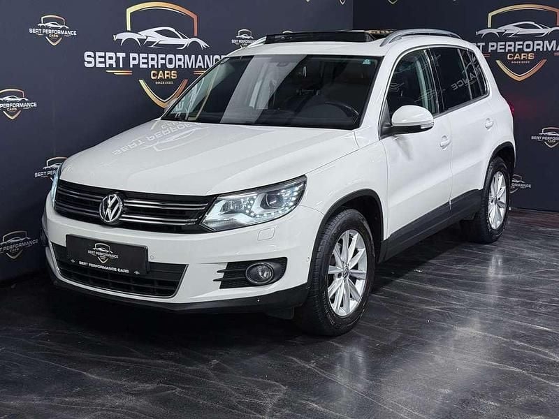 Weiß Gebraucht 2012 VW Tiguan Sportline SUV | € 9.999 (Guter Preis) - Bild 1/4