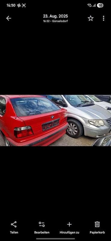 Gebraucht BMW 316 102 PS (75 kW) 1994 Limousine