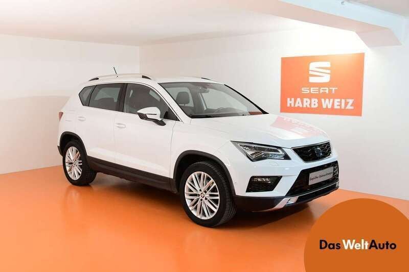 Weiss metallic Gebraucht 2017 Seat Ateca 4Drive SUV | € 18.982 (Fairer Preis) - Bild 1/4