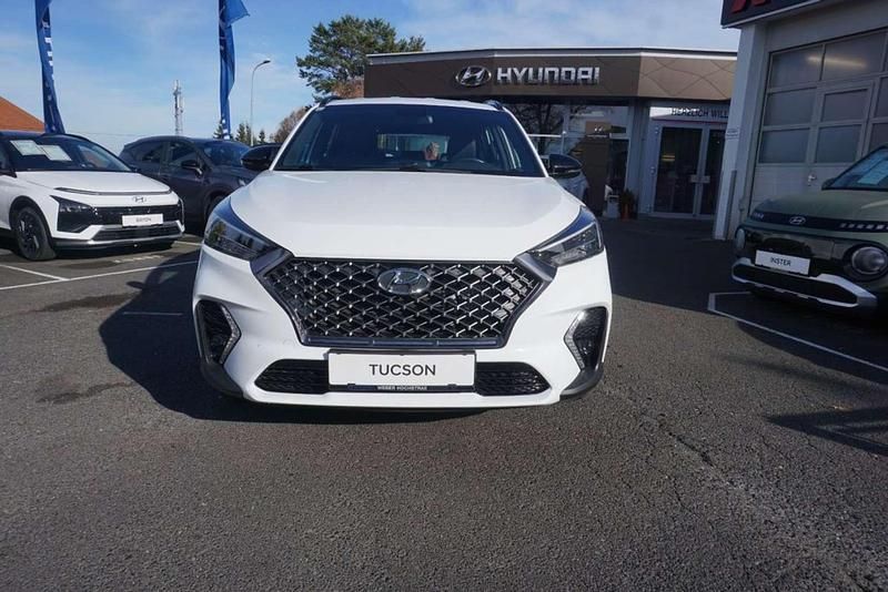 Gebraucht Hyundai Tucson N Line 136 PS (100 kW) 2019 Weiß SUV