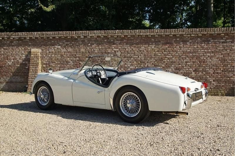 Gebraucht Triumph TR3 95 PS (69 kW) 1957 Weiß Cabrio