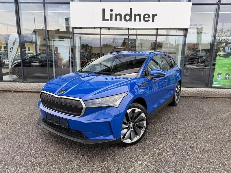 Gebraucht Skoda Enyaq iV 150 kW (204 PS) 2021 Mittelblau  normal SUV