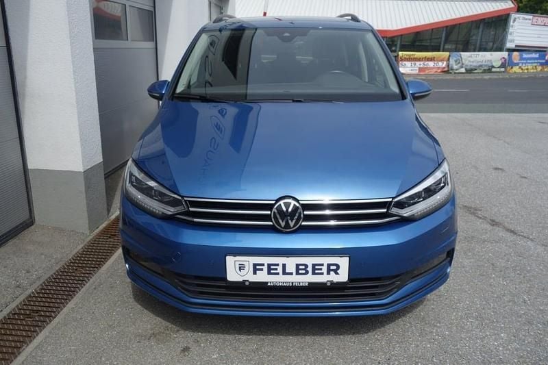 Gebraucht VW Touran Comfortline 150 PS (110 kW) 2022 Mittelblau  metallicperleffekt Van / Kleinbus