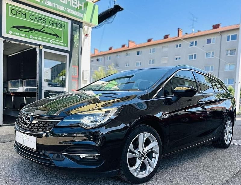 Schwarz Gebraucht 2021 Opel Astra Business Elegance Kombi | € 10.900 (Fairer Preis) - Bild 1/4