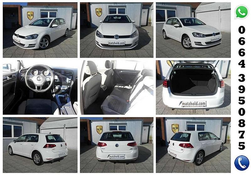 Weiß Gebraucht 2013 VW Golf Highline Limousine | € 7.995 (Guter Preis) - Bild 1/4