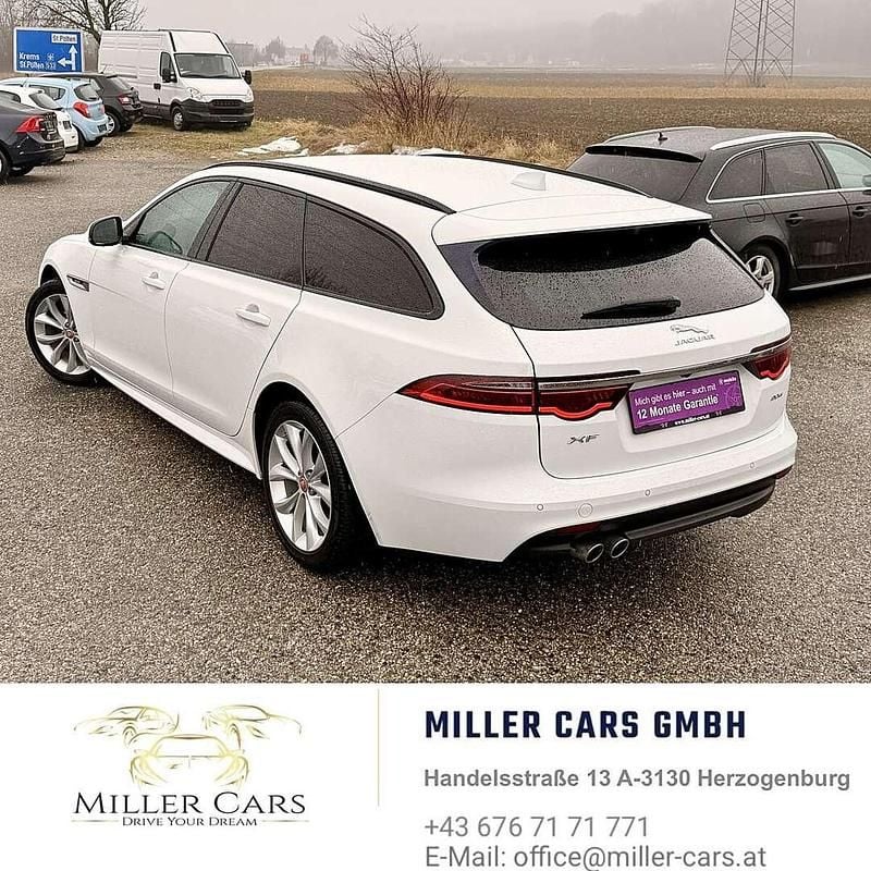 Gebraucht Jaguar XF Sportbrake R-Sport 179 PS (131 kW) 2018 Weiß Kombi